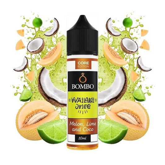 Bombo Wailani Juice Core Edition - Melon Lime and Coco - Flavor Shot 10/60ml