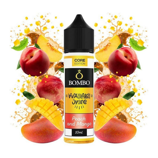 Bombo Wailani Juice Core Edition - Peach and Mango - Flavor Shot 10/60ml