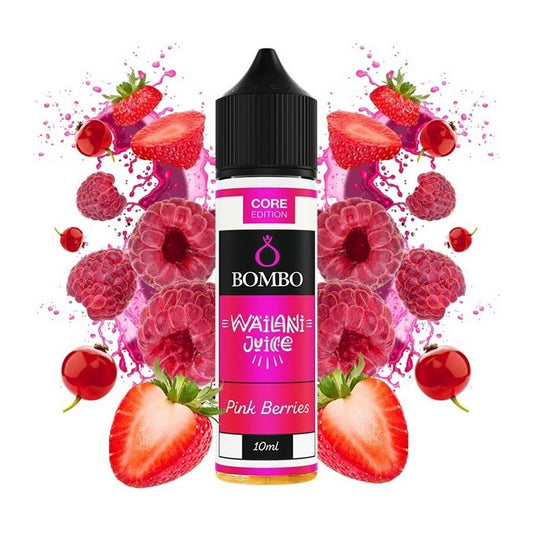 Bombo Wailani Juice Core Edition - Pink Berries - Flavor Shot 10/60ml