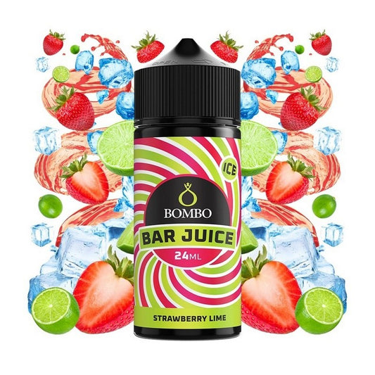 Bombo Bar Juice Ice - Strawberry Lime - Flavor Shot 20/120ml
