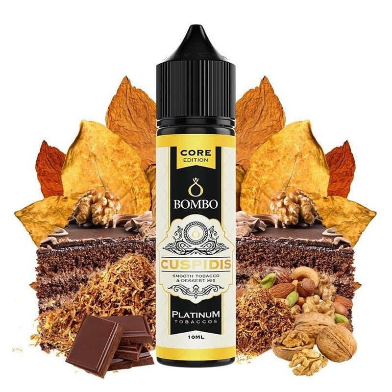 Bombo Platinum Tobaccos Core Edition - Cuspidis - Flavor Shot 10/60ml