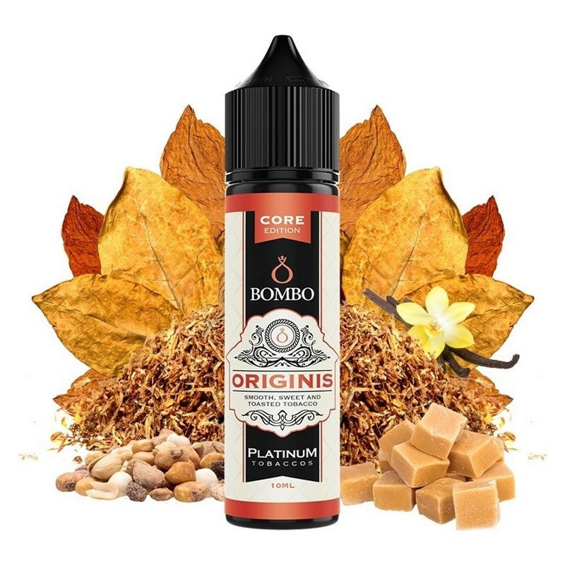 Bombo Platinum Tobaccos Core Edition - Originis - Flavor Shot 10/60ml