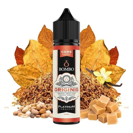 Bombo Platinum Tobaccos Core Edition - Originis - Flavor Shot 10/60ml