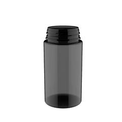 Chubby Gorilla Unicorn Bottle 200ml V3 - Black / Black Cap
