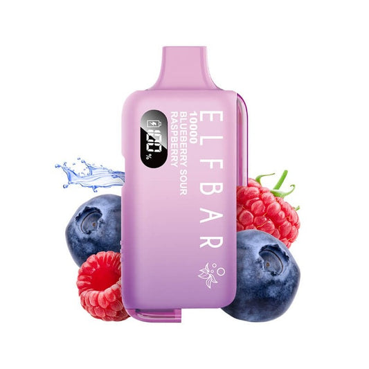 Elf Bar EB10000 2ml+10ml Refillable Device 20mg - Blueberry Sour Raspberry