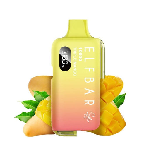 Elf Bar EB10000 2ml+10ml Refillable Device 20mg - Triple Mango