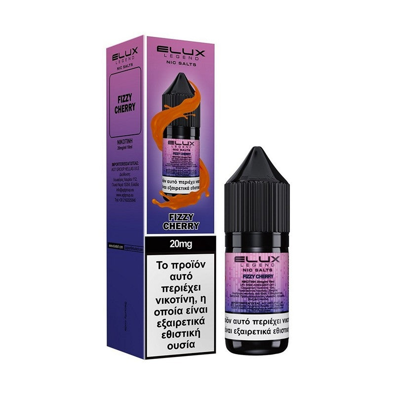 Elux Legend Nic Salts - Fizzy Cherry 10ml - 20mg