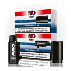 IVG Pro Refill 2ml+10ml 10000 Puffs Prefilled Pod 20mg - Blue Raspberry Ice