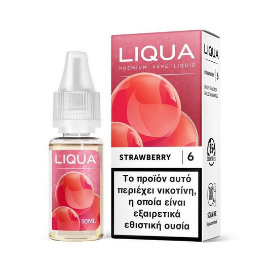 Liqua - Strawberry - Υγρό Αναπλήρωσης 10ml