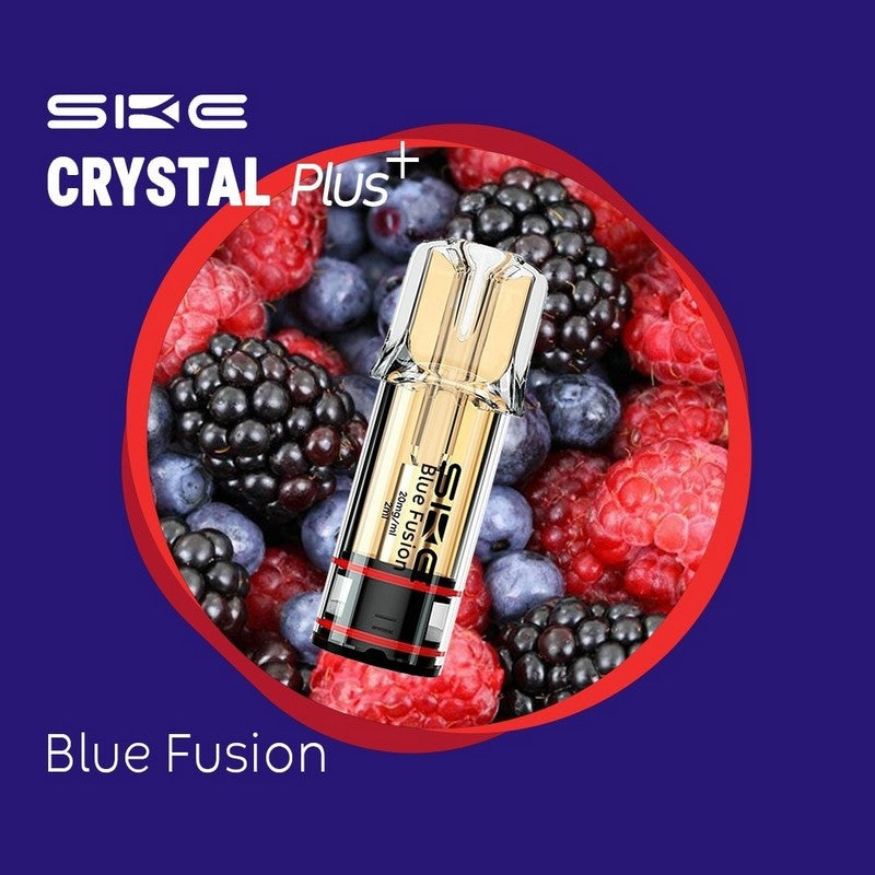 SKE Crystal Plus Προγεμισμένη Κάψουλα 2ml 20mg - Blue Fusion - 1 Τεμάχιο